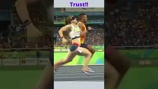 This blind Paralympic runner is incredible ❤️ #runner #sprint #paralympian #sport #running #viral