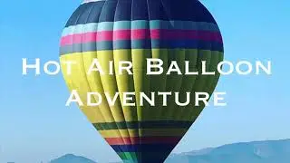 Fly High Above Vineyards in The old is hot air balloon in the world.