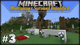 Minecraft Multiplayer Survival Amplified: w/moomoomage - Episode 3