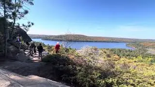 Booth&rsquo;s Rock trail look out at Algonquin 