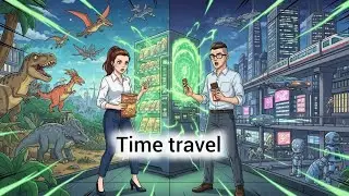 Time travel #cartoon 