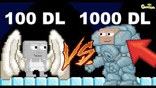 100DL LEGENDARY vs 1000DL LEGENDARY!! | GrowTopia