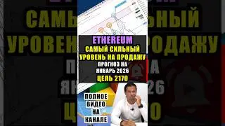Ethereum разворачивается вниз | Новогоднее ралли закончилось, цель 2900