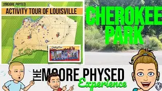 Mrs. Bush visits Cherokee Park - The Moore Physed Experience
