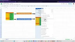 Sheets tip: How to copy paste range with formatting intact