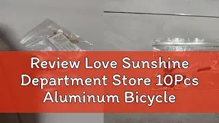 Review Love Sunshine Department Store 10Pcs Aluminum Bicycle Brake Wire End Caps/ MTB Road Bike Bra