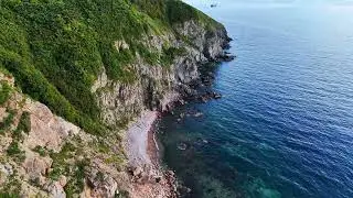 Мыс Полосатик, Приморский край 