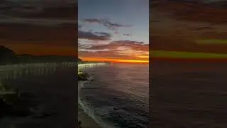 Magical Favela view sunrise in Rio de Janeiro Brasil