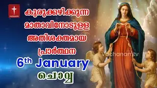6th Jan 2026 | Day 6 | കുരുക്കഴിക്കുന്ന മാതാവിന്റെ അതിശക്തമായ പ്രാർത്ഥന 33 തവണ 33 ദിവസം ചൊല്ലുക