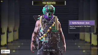 *NEW* BATTLE HARDENED - AXON! | CALL OF DUTY MOBILE | SOLO 🇹🇹