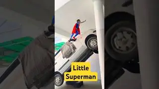 LITTLE SUPERMAN | AGAMJOT | TRANSFORMATION VIDEO | AI #superman #optimusprime #carstunts