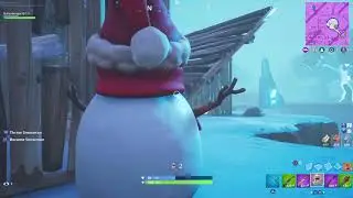 Fortnite | sneaky Snowman Victory Royale  trolling