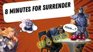 How to beat Garen with Shen; forcing enemy team to surrender in 8 minutes. Shen vs Garen13.6