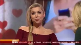 Nichi Hodgson - Is dating harder today ?  BBC World News  , Valentines 2017