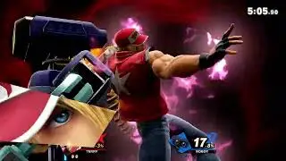スマブラSP　オンライン対戦　テリーvsロボット
