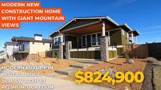 3696 SW 44th St Redmond, OR | Luxury New Construction Home Tour in Red Tail Ridge