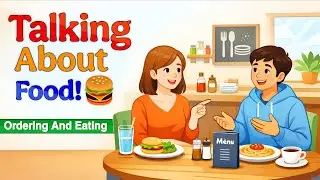 How to Order Food in English | Easy Restaurant Conversation | English Podcast for Beginners