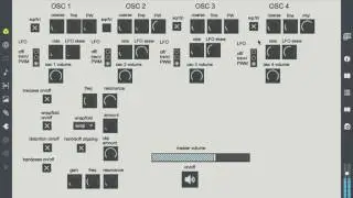 Virtual Drone Lab in Max/MSP