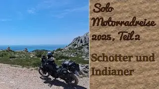 Solo Motorradreise 2025 - In Kroatien über den Mali Alan nach Süden