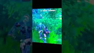 How to handle bush camper #fortnite #fortniteshorts #fortnitefunny #memes