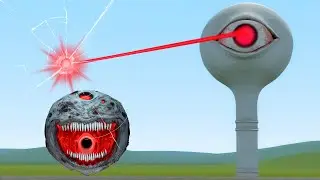 NEW UPGRADED WATER EYE TOWER MONSTER EVOLUTION FROM MR SUN HORROR SPRUNKI COLLECTION In Garry's Mod!