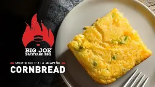 Кукурузный хлеб с копчёным чеддером и халапеньо | Камадо Джо | Барбекю на заднем дворе Большого Джо