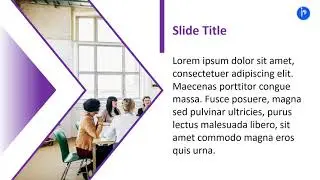 Create office theme slide design in Powerpoint Tutorial, Cover slide Intro  animation wn morph