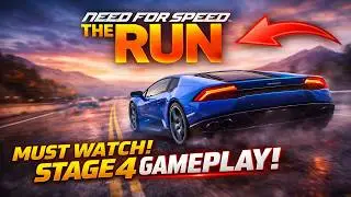 NFS The Run Gameplay | Stage 4 Race 1 | Lamborghini | Keyboard (REVEALED) @Amand33P