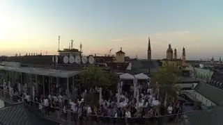 Rooftop Party im Bayerischen Hof