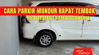 CARA PARKIR MOBIL MUNDUR RAPAT TEMBOK