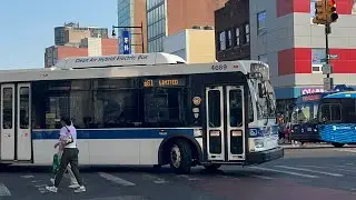 MTA NYCT: 2010 Orion VII NG #4689 on the Q61-LTD to Beechhurst aprchng Main St/Roosevelt Av
