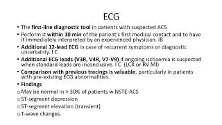 Management of NSTE-ACS in the CCU - Dr. Ahmed Talaat