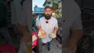 Sardar ji ka malai Chaap Burger #streetfood #youtubeshorts #ytshorts #indianfood #viralsardarji