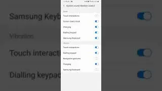 How To Turn On Haptic Feedback Vibration On Your Samsung Galaxy Device | #Shorts