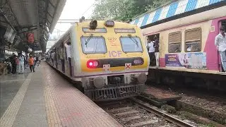 Indian local trains mumbai rush public traveling video | Train videos Indian railways station latest
