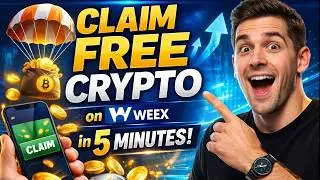 Claim FREE Crypto on WEEX in 5 Minutes (Beginner Tutorial 2026)