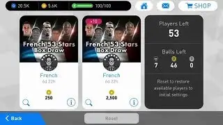 French 53 Stars Pack Opening - PES 2018 MOBILE