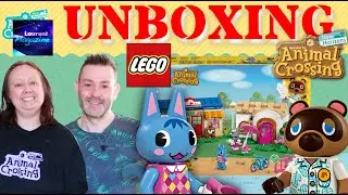 UNBOXING SET PACK LEGO ANIMAL CROSSING TOM NOOK ROSIE FR NINTENDO