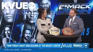 Wrestling champion Chelsea Green prepares for WWE Smackdown in Austin