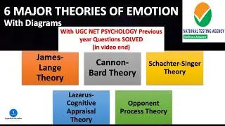 6 Major Theories of Emotion | UGC NET Psychology Previous Q/A Solved