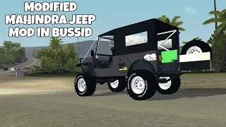 Mahindra Jeep Mod In Bus Simulator Indonesia - Bussid Car Mod - Bussid Bus Mod - Bussid