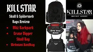 Killstar Skull and Spiderweb Bags Review