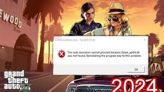 GTAVLauncher.exe - System Error , GTA V launcher problem || GTA V error