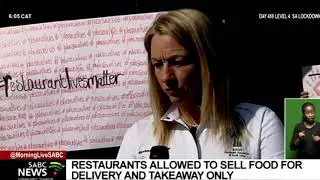 COVID-19 Level 4  lockdown | Restaurants allowed to sell food for delivery and takeaway only