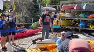 Sea kayaking 🛶 #halifax#canada NovaScotia#kayak