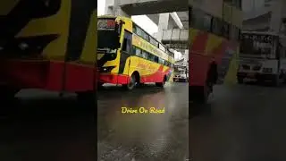 Kaveri Travel's Bus & TSRTC Metro Express (218c) #bus #tsrtc #buslover #driveonroad