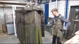 Stan Baltus reconstrueert weidemolen deel 1.