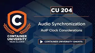 Audio Synchronization AoIP Clock Considerations - Telos Alliance CU204