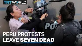 Seven killed in Peru protests following Pedro Castillo's ousting