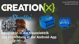 Shelly 1 - Einbau in die bestehende Hauselektrik / Rauminstallation
